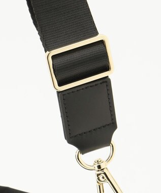 TOCCA 【撥水】TRIM WAVES POCHETTE ポシェットバッグ ブラック系