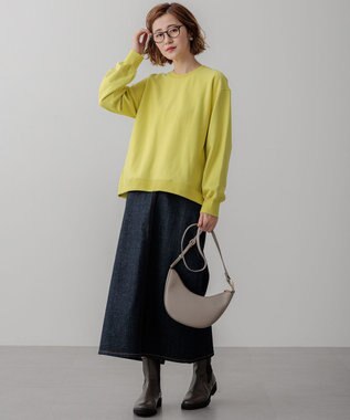 23区 【WEB&一部店舗限定カラーあり/Oggi2月号掲載】カラー スウェット ペリドット(8月)