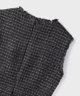 GRACE CONTINENTAL ツイードタイトワンピース ブラック