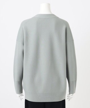 23区 【エステータ】エアリースパンウール カーディガン ミントグリーン系