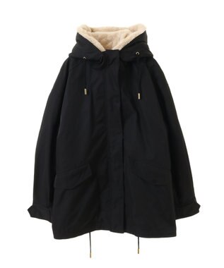 earth music&ecology マルチウェイマウンテンパーカー ブラック