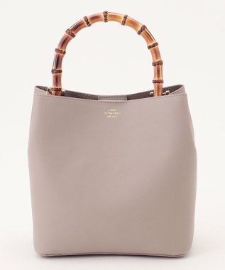 J.PRESS LADIES 【3点セット・A4サイズ収納可】マトリョーシカ トート バッグ グレー系