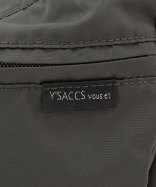 Y'SACCS 【Y’SACCS vous et】サイドジップショルダー ダークグレー