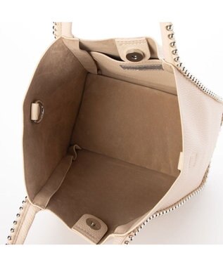 UNBILLION 【テレビ ドラマ着用アイテム】カシュカシュ cachecache / ボールチェーン2wayミニトートバッグ アイボリー