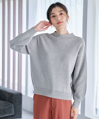 【洗濯機可能/8色展開】ソフトタッチポリエステルニット