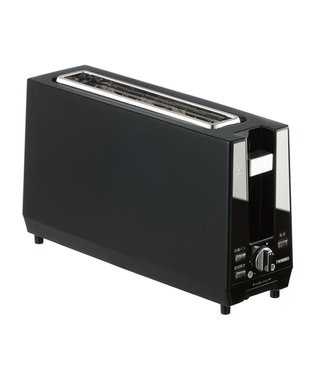 YAMATO テーブル＆キッチン 【TWINBIRD】ポップアップトースター  ブラック  TS-D424B