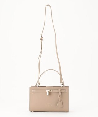 TOCCA LIAISON LEATHER MINIBAG ミニバッグ ベージュ系