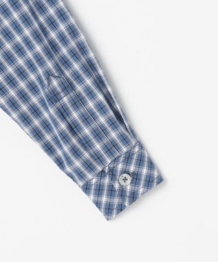 J.PRESS KIDS 【110-130cm】オックス チェックシャツ ブルー系3