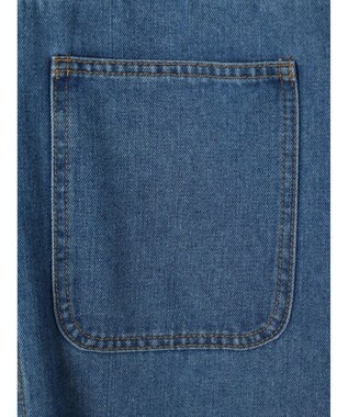 Green Parks デニムサロペットスカート Light Indigo