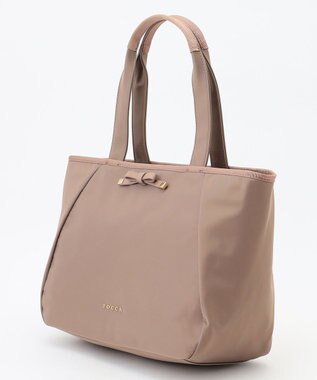 TOCCA 【A4サイズ対応・撥水】JOLIE KNOT NYLONTOTE トートバッグ ベージュ系