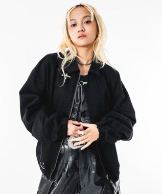 WEGO 【ユニセックス着用ITEM】ファイヤーマンジャケット ブラック