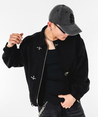 WEGO 【ユニセックス着用ITEM】ファイヤーマンジャケット ブラック