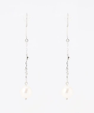 TOCCA 【WEB限定】SEEDS PEARL PIERCED EARRINGS K10ホワイトゴールド 淡水パールピアス ホワイトゴールド系