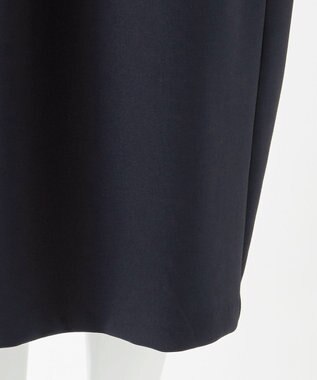 23区 S 【R(アール)】ダブルクロス レース襟 ワンピース ネイビー系