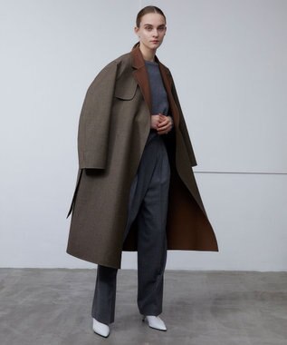 BEIGE， LIART / クルーネックニット M Gray