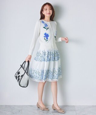 TOCCA 【キャンセル分発売】【洗える！】SPRING SIGN CARDIGAN カーディガン アイボリー系