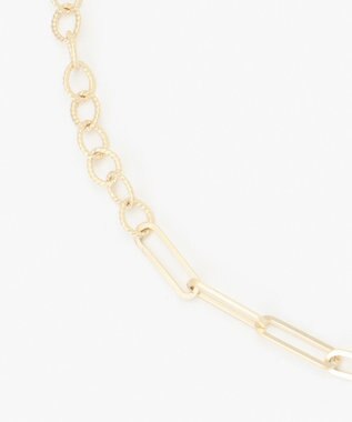 J.PRESS LADIES チェーンコンビ ネックレス ゴールド系