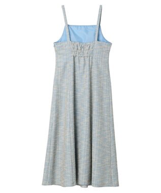 earth music&ecology ツイードワンピース Blue