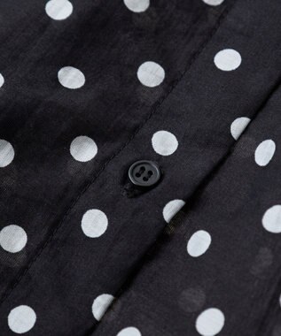 AMERICAN HOLIC 【WEB限定】ドットドロストシャツ Black