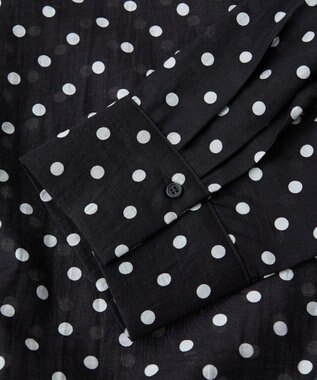 AMERICAN HOLIC 【WEB限定】ドットドロストシャツ Black