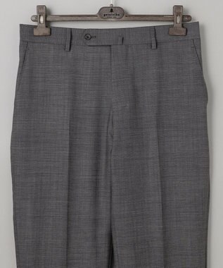 GOTAIRIKU 通年素材【横伸度15％のストレッチ】タスマニア100% SUPER120'sスーパーストレッチ トロピカルスーツ ライトグレー系8