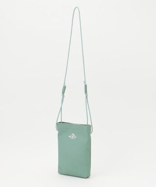 UNBILLION Otias クローム鞣し素上げ牛革スマホSD サックスブルー