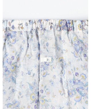 WACOAL パジャマ 7分袖 長袖 長ズボン 綿100%(本体) ローン素材 ミントン レディース NDT265 /ワコール ホワイト