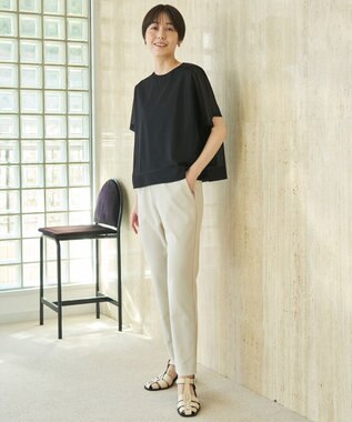 UNFILO 【15サイズ展開】BEAUTY MOVE スティックパンツ アイボリー