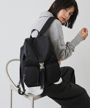 russet ナイロンリュックサック(CE-1650) Black