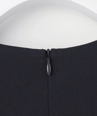 J.PRESS LADIES S 【セットアップ対応・2way】セラテリーダブルクロス ブラウス ネイビー系