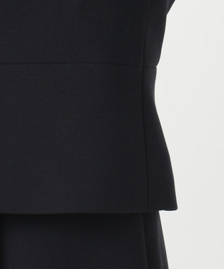 自由区 FORMAL 【お受験/セレモニーに】濃紺　洗える/衿取り外し　ワンピース+ジャケット ネイビー系