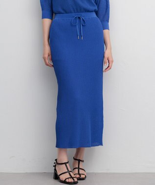 組曲 【WEB限定】レーシーニット スカート