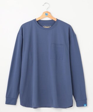 SHARE PARK MENS 【UNISEX】UVカット アートコラボロングTシャツ〈Hammock〉（L・XLサイズ） アッシュネイビー