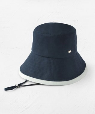 TOCCA 【サイズ調整可】TRIM RIBBON BUCKET HAT コットン バケットハット