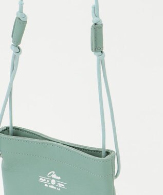 UNBILLION Otias クローム鞣し素上げ牛革スマホSD サックスブルー