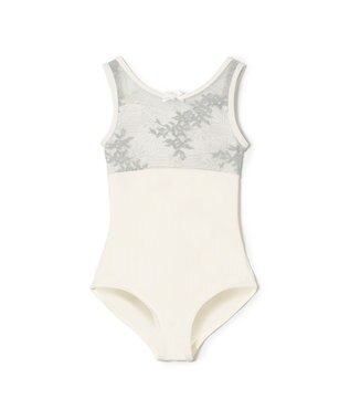 Chacott ノースリーブレオタード オフホワイト