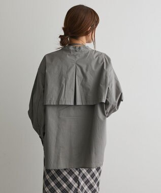CRAFT STANDARD BOUTIQUE ヨークデザインシャツ Dark Gray