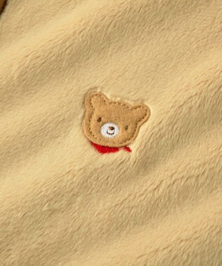 MIKI HOUSE HOT BISCUITS マイクロファー素材 スリーパー ギフトセット【BOX付き】 ベージュ