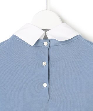 23区 【先行予約/WEB&一部店舗限定】ビジューデザイン 2WAY ニット スカイブルー系