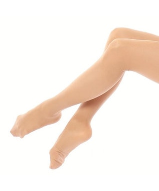 Chacott ダンシングタイツII（フーター） ベージュ
