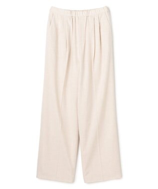 BEIGE， APOPHY / ステッチディテールイージータックパンツ OatMeal