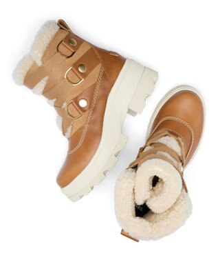 SOREL SOREL/ ジョアンフォーワード　コージーブーツウォータープルーフ /ソレル Tawny Buff、 Honey White