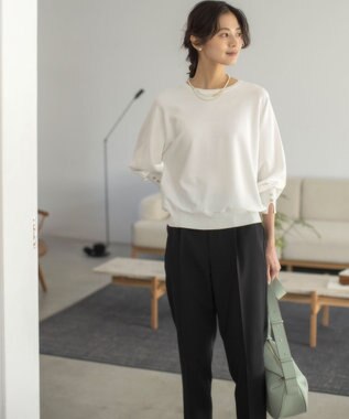 組曲 S フラワーメタルドルマン ニット アイボリー系