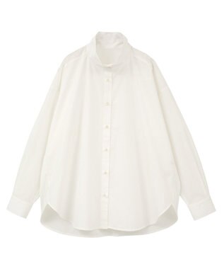 AMERICAN HOLIC イージーケアハイネックシャツ Off White