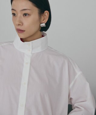 AMERICAN HOLIC イージーケアハイネックシャツ Off White