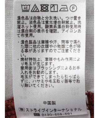 CRAFT STANDARD BOUTIQUE ワッフルレイヤード風プルオーバー Brick Red