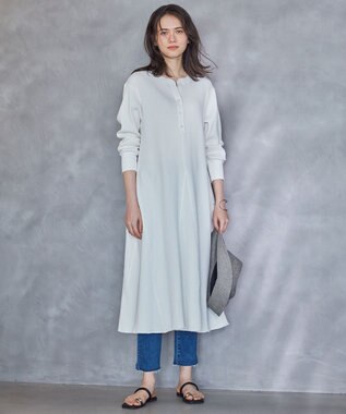 23区 S 【SLOW/洗える】SLOW DENIM タイトストレート デニム ダルブルー系