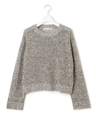 23区 L カラーミックスファンシー ニット モノトーンミックス