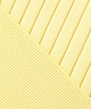 ANY SIS 【洗える】キュウシンRIB ニット ライトイエロー