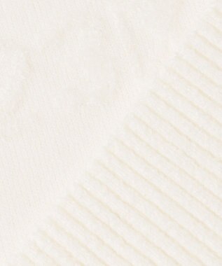 23区GOLF 人気ニットアイテムが今季も登場【WOMEN】【洗える】スノーモチーフ モックネックニット アイボリー系